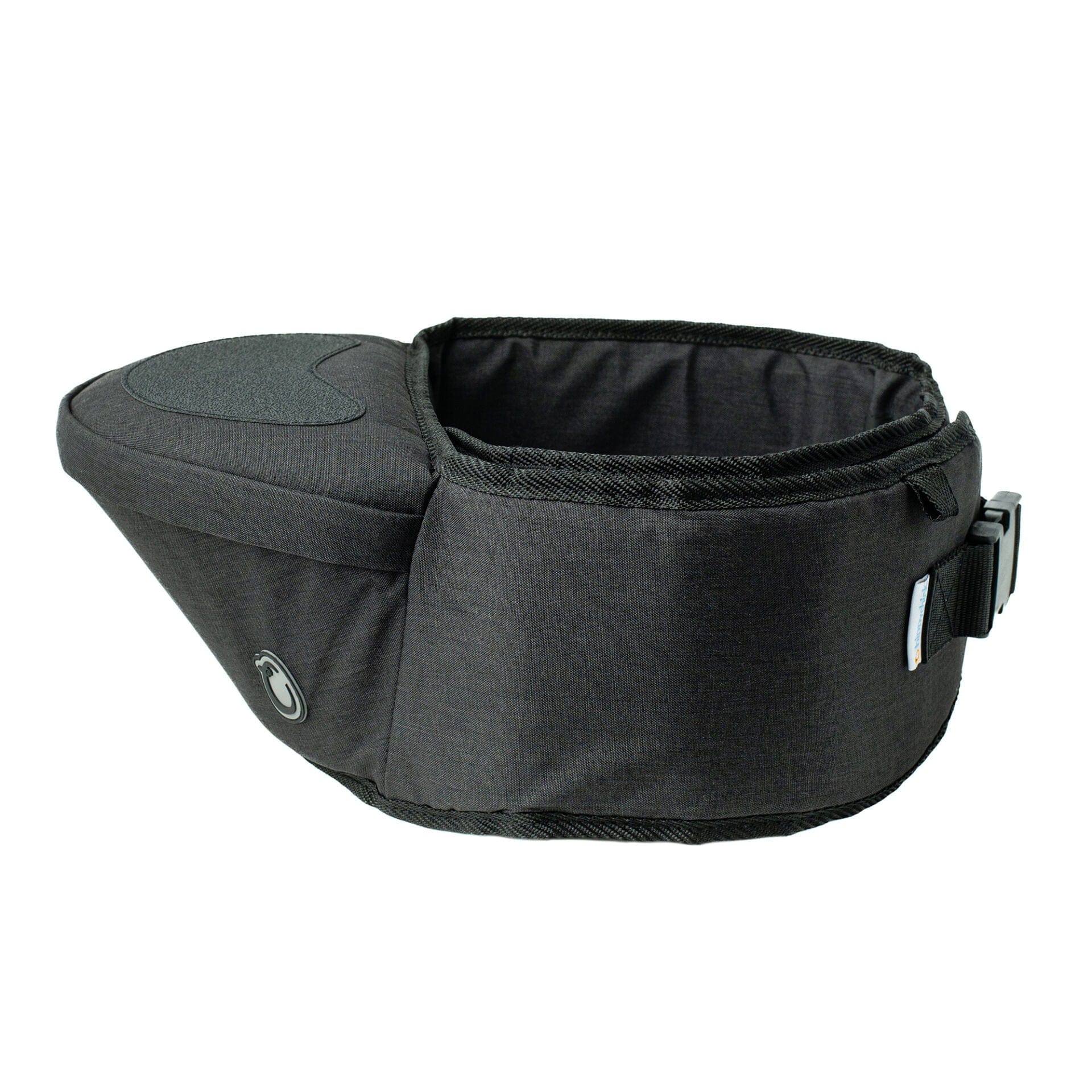 Hippychick Hipseat denim black toddler carrier (British brand)