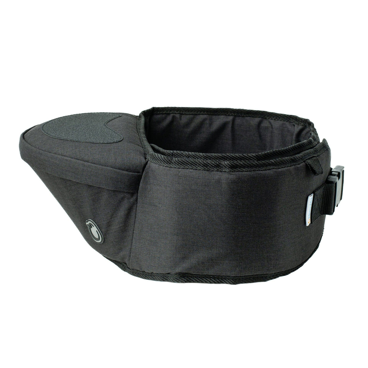 Hippychick Hipseat denim black toddler carrier (British brand)