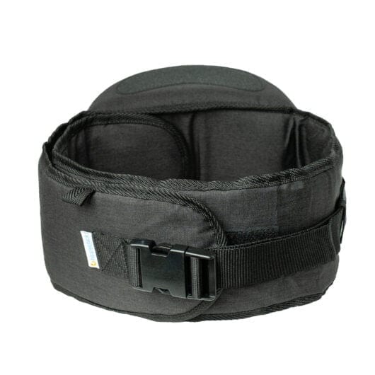 Hippychick Hipseat denim black toddler carrier (British brand)