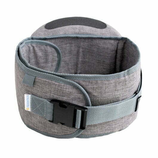 Hippychick Hipseat toddler carrier in Denim Grey - British product