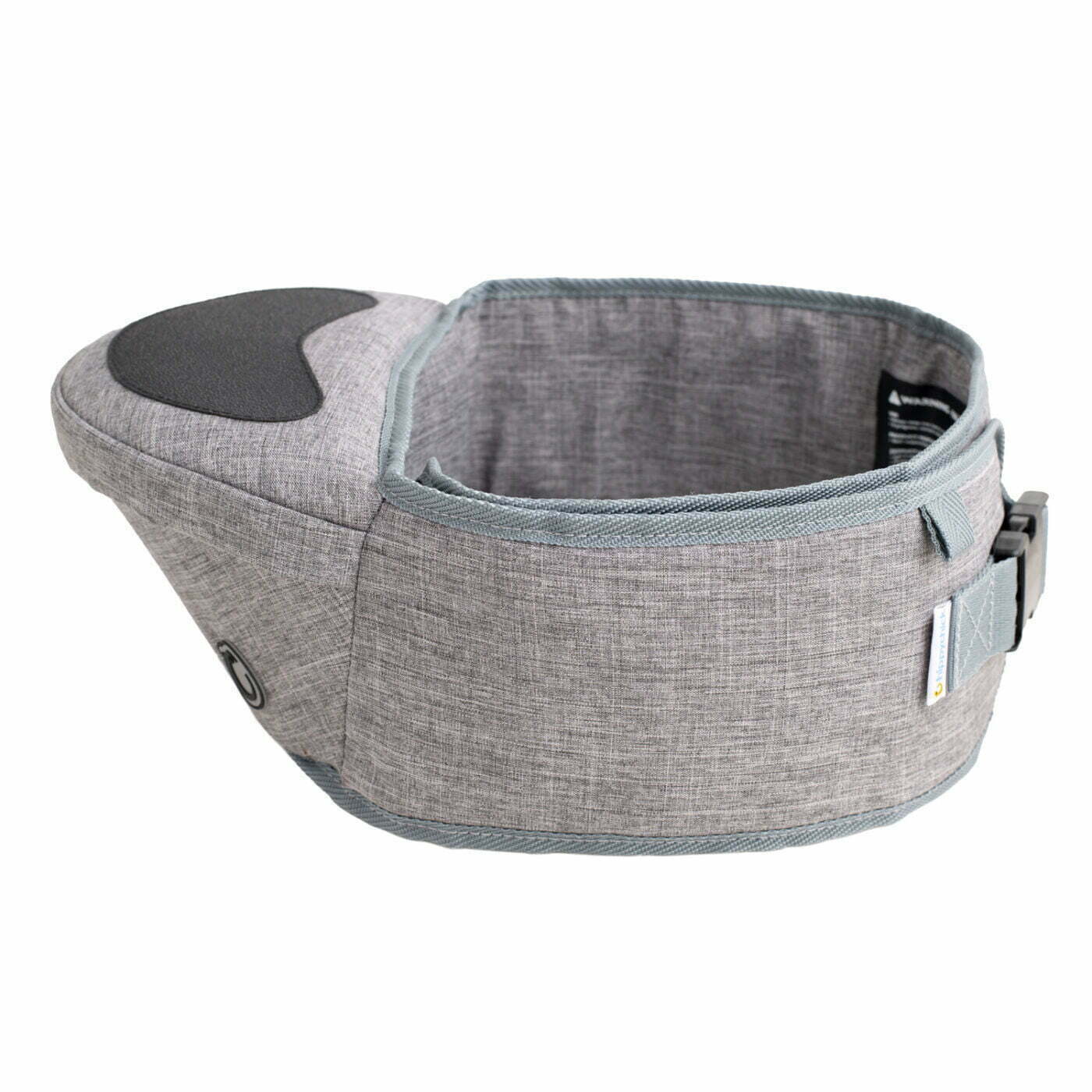 Hippychick Hipseat toddler carrier in Denim Grey - British product