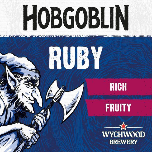 Hobgoblin Ruby Ale Beer Pint Cans   4 x 568ml