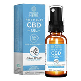 Holistic Herb Premium CBD Oral Spray Single Strength 15ml Mint Flavour