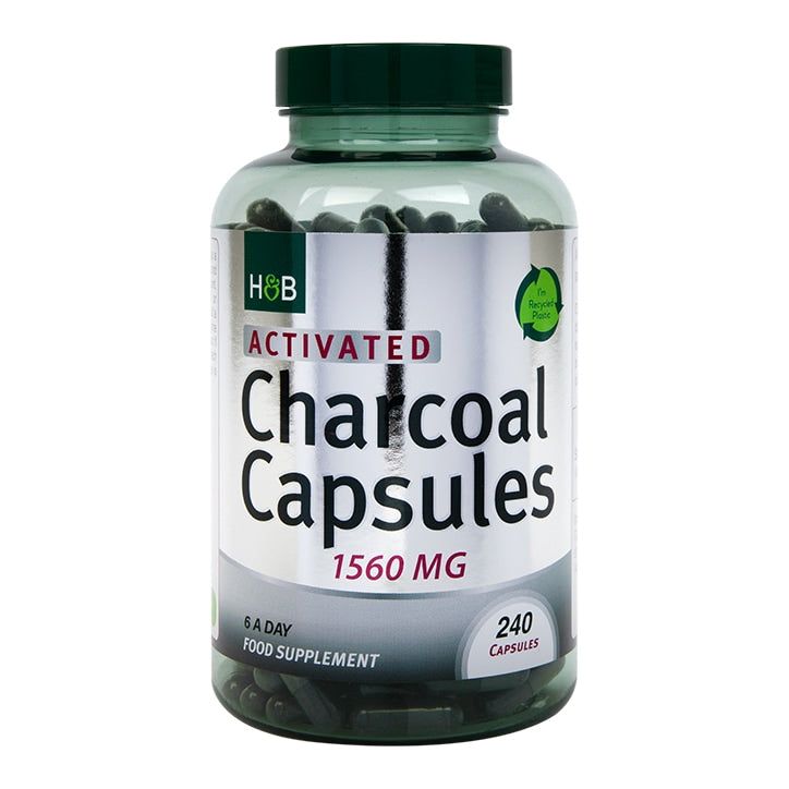 Holland &amp;amp; Barrett Activated Charcoal 240 Capsules