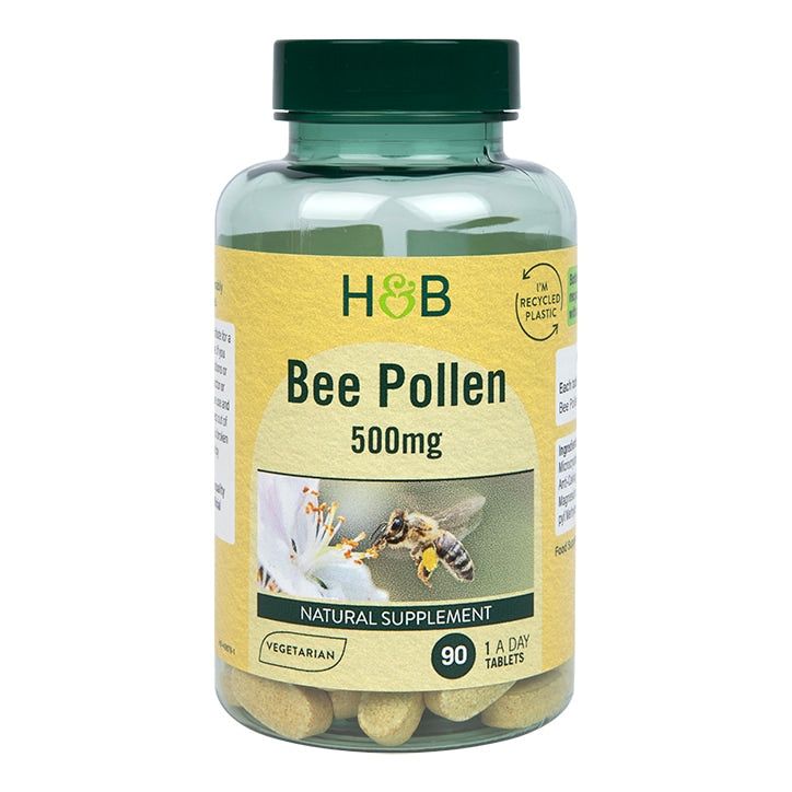 Holland &amp;amp; Barrett Bee Pollen 500mg 90 Tablets