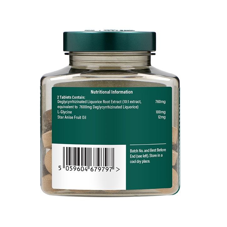 Holland & Barrett Chewable Liquorice 760mg 60 Tablets