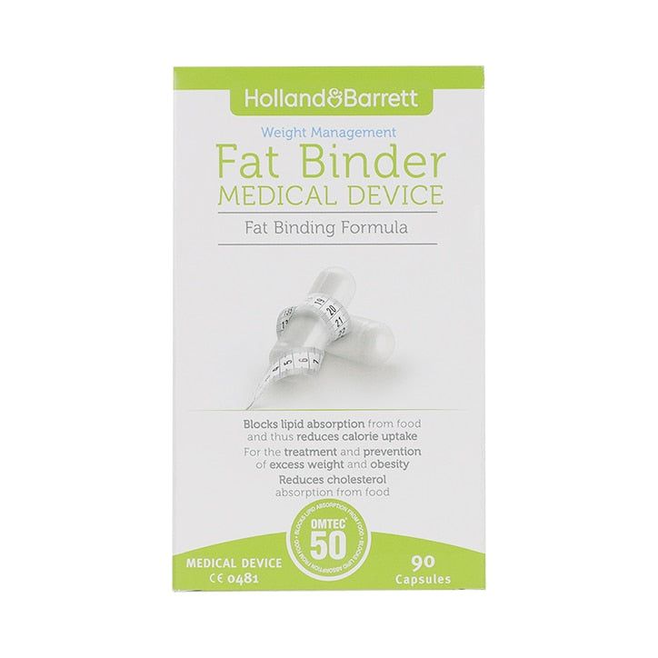 Holland & Barrett Fat Binder 45 Day Supply 90 Capsules