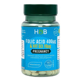 Holland &amp;amp; Barrett Folic Acid &amp;amp; Vitamin D3 180 Tablets