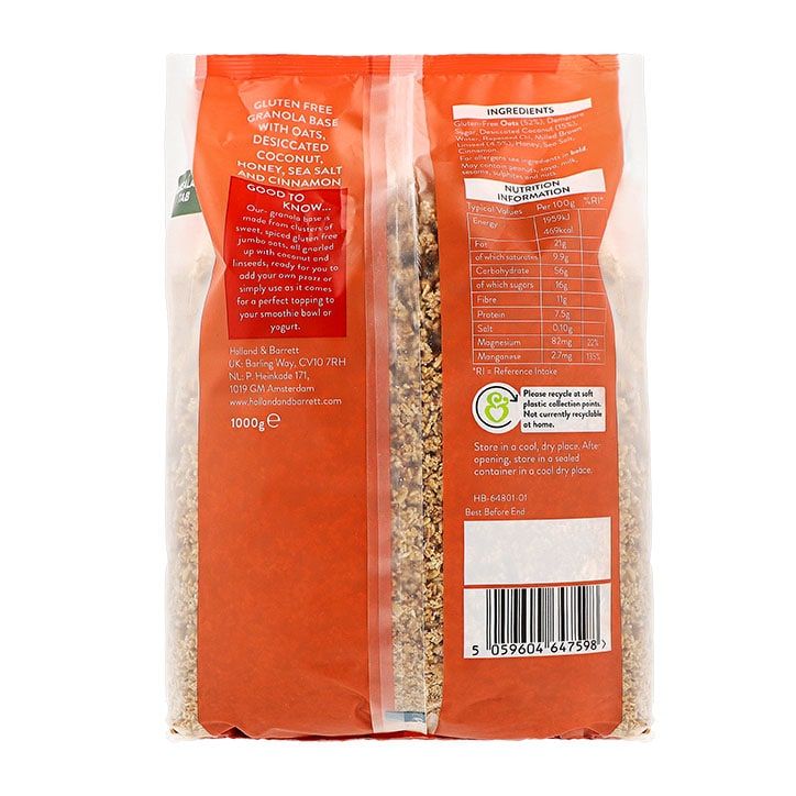 Holland &amp;amp; Barrett Granola Base 1kg