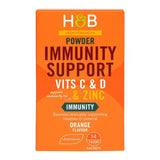 Holland &amp;amp; Barrett High Strength Immunity Support Powder Vits C &amp;amp; D &amp;amp; Zinc 14 Sachets