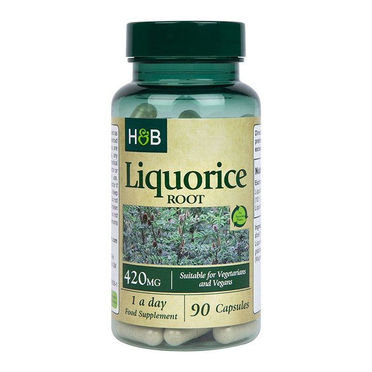 Holland &amp;amp; Barrett Liquorice Root 420mg 90 Capsules