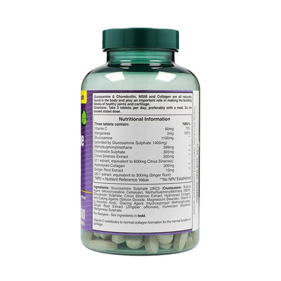 Holland & Barrett Holland & Barrett Max Strength Glucosamine & Chondroitin 180 Tablets- Buy online at McGrocer