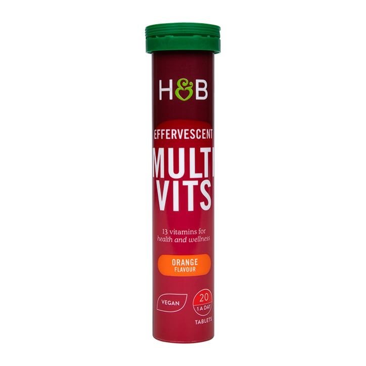 Holland &amp; Barrett Multivitamin brusende 20 tabletter