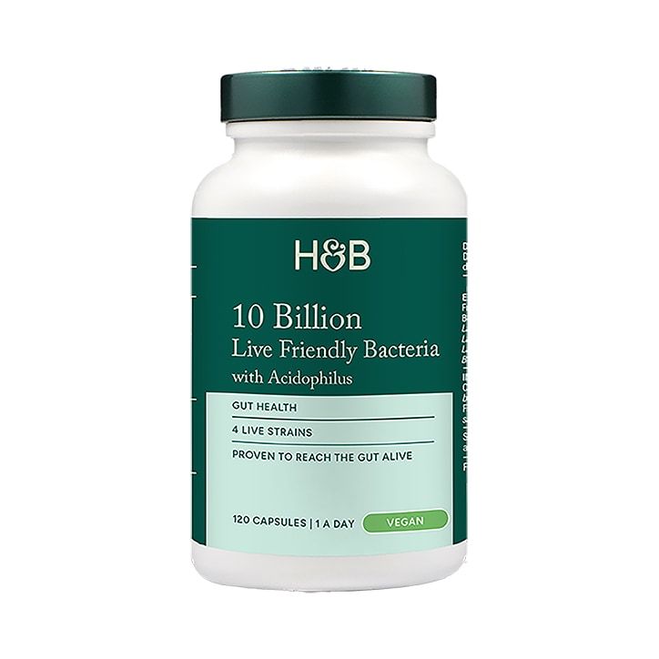 Holland &amp;amp; Barrett Potent Acidophilus (10 Billion) 120 Capsules