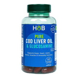 Holland &amp; Barrett Pure tran &amp; Glukosamin 500mg 60 kapsler