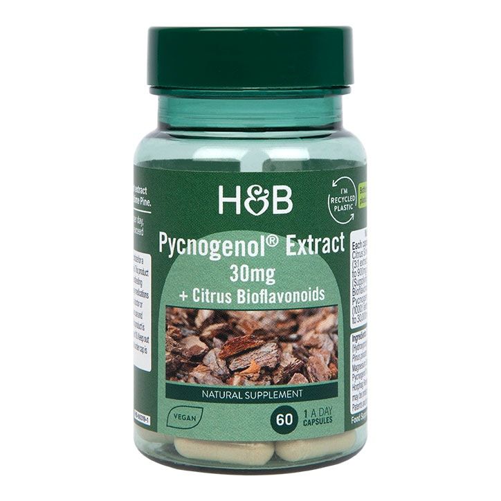 Holland &amp;amp; Barrett Pycnogenol 30mg 60 Capsules