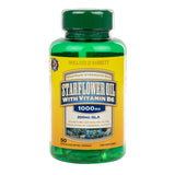Hollanti &amp; Barrett Starflower Oil 50 kapselia 1000mg B6-vitamiinilla
