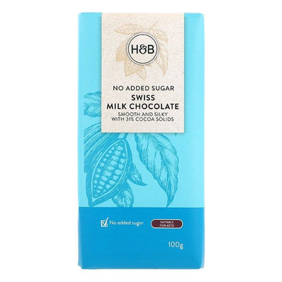 Holland & Barrett Schweizer weiße Schokolade 100g