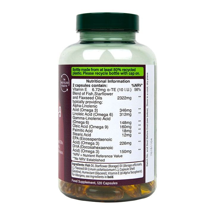 Holland & Barrett Triple Omega 3-6-9 120 Capsules