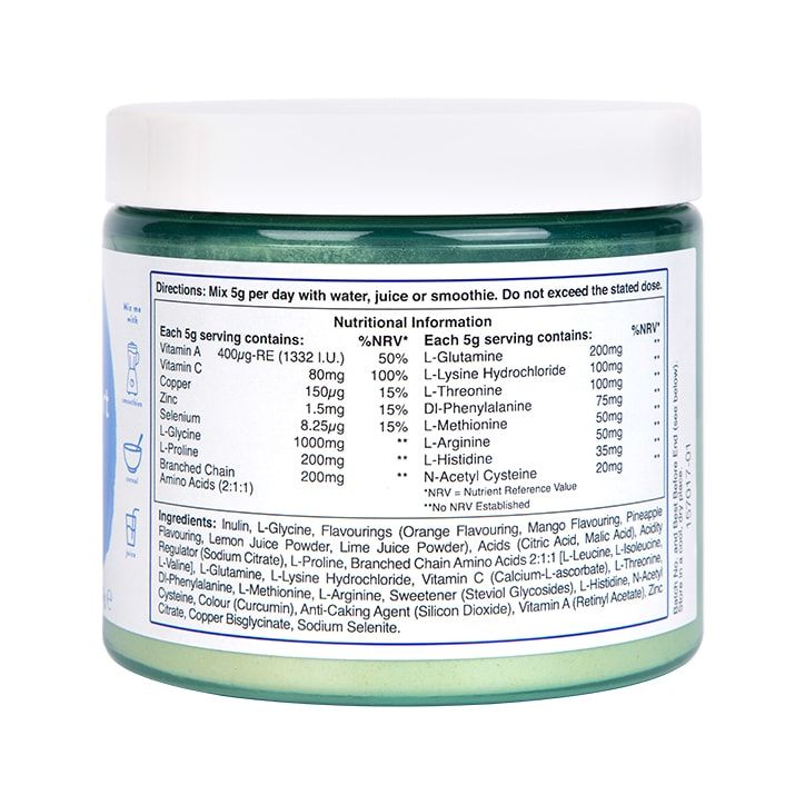 Holland &amp;amp; Barrett Vegan Collagen Tropical Flavoured Powder 150g