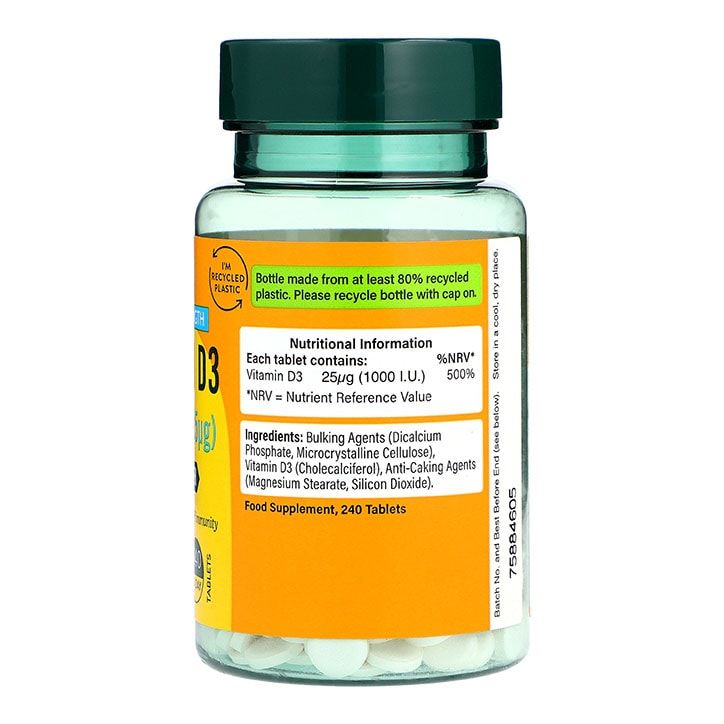 Holland &amp; Barrett D-vitamin 3000 NE 75 ug 120 tabletta