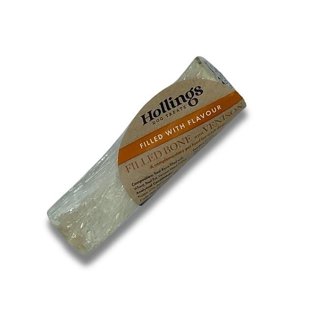 Hollings Filled Dog Bone Venison Dog Treat