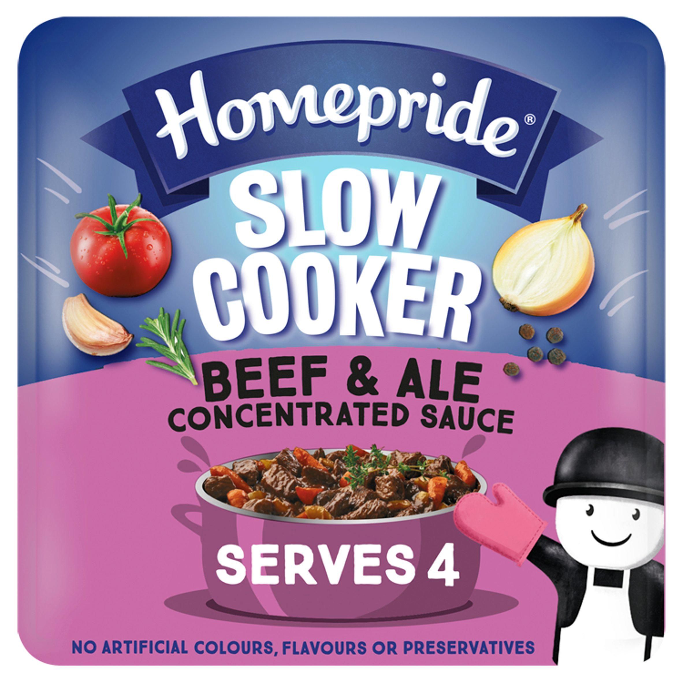 Homepride Slow Cooker Beef &amp;amp; Ale Concentrated Sauce 170g