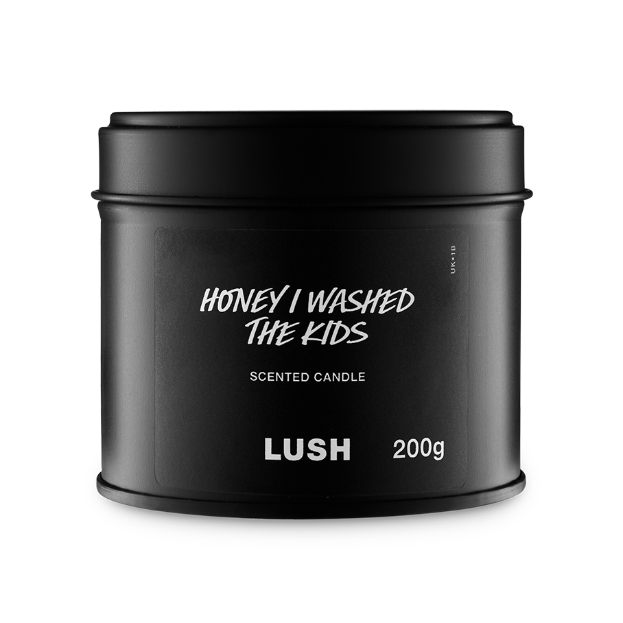 Lush Honey I Washed The Kids scented candle, imported from the UK
