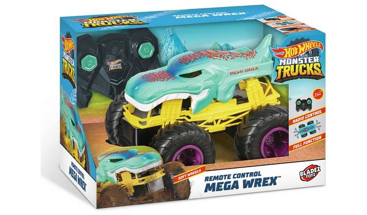 Hot Wheels Mega RC Wrex Monster Trucks