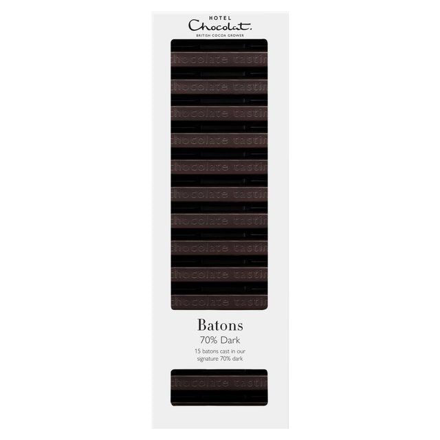 Hotel Chocolat 70% Dark Chocolate Batons   120g