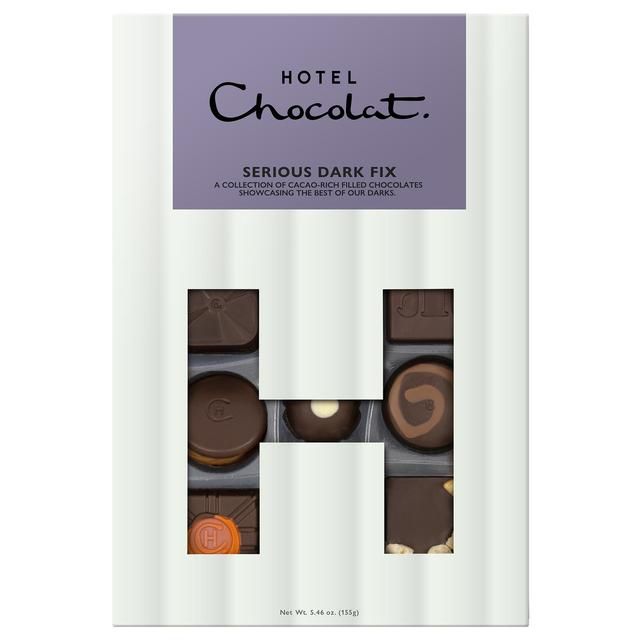 Hotel Chocolat - Serious Dark Fix H-box   155g