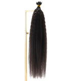 House Of Hair UK Kinky Straight Ebony Flat Strands 16