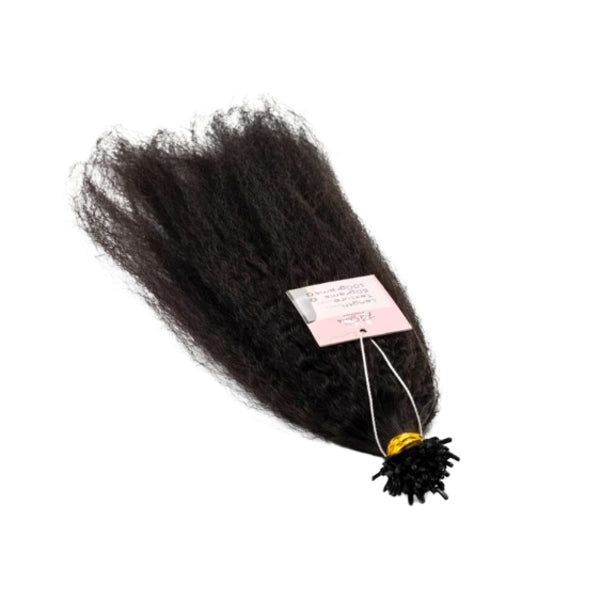 House Of Hair UK Kinky Straight Ebony Flat Strands 18