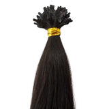 House Of Hair UK Straight Ebony Flat Strands 20 (1B)