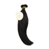 House Of Hair UK Yaki Ebony I-Tip Strands 20