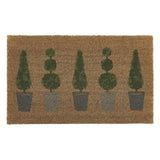 Hug Rug 45cm x 75cm Topiary Printed Door Mat