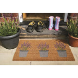 Hug Rug Lavender Print Door Mat