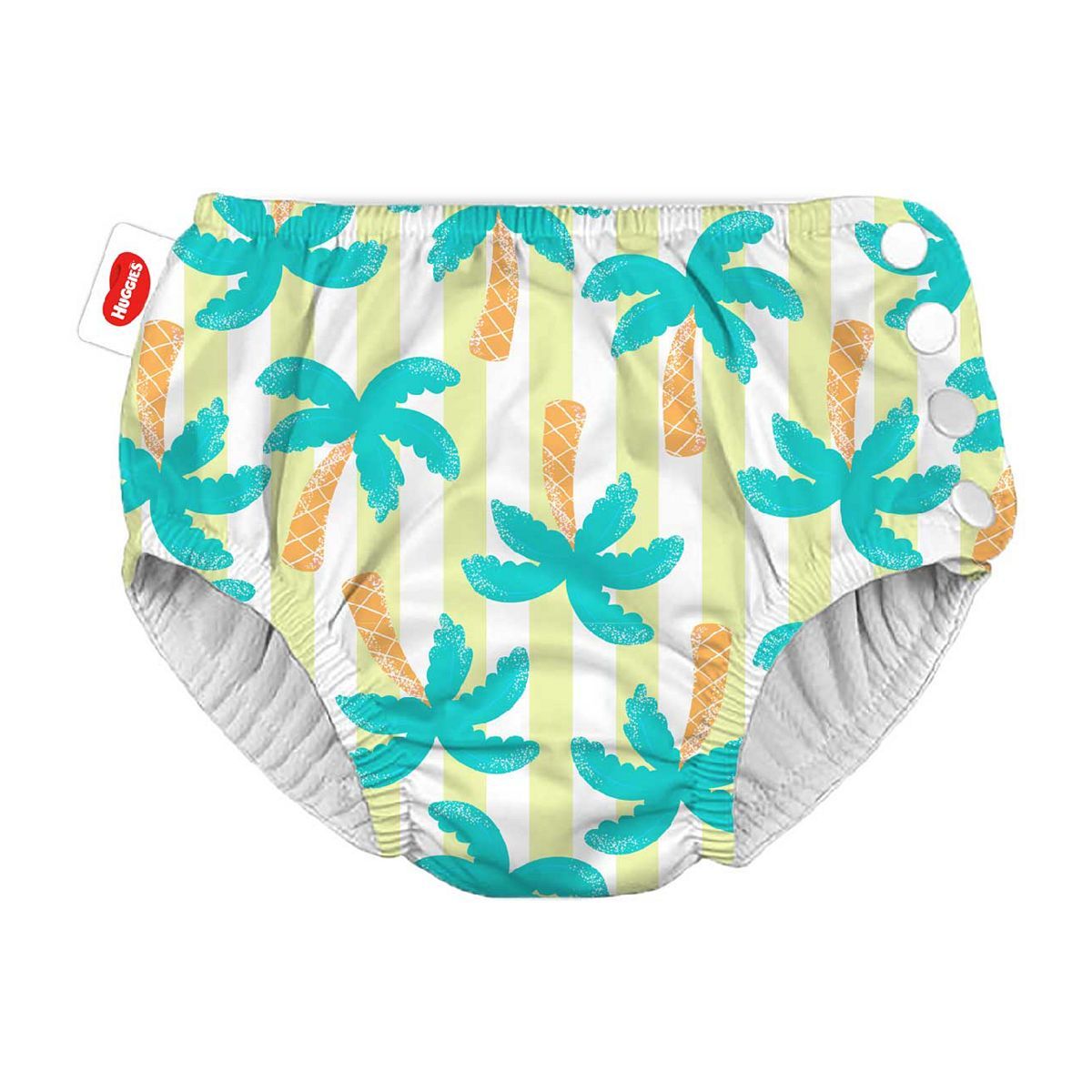 Huggies Little Swimmers újrafelhasználható úszópelenka - 3-4-es méret (12-15 kg) - Trópusi fák