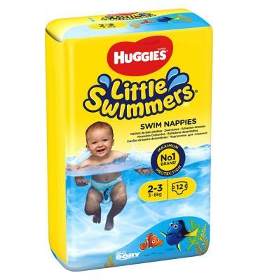 Huggies Little Swimmers, Size 2-3, 12 Pants, 3kg-8kg