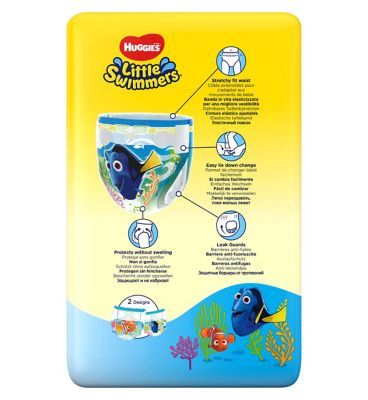 Huggies Little Swimmers, Size 2-3, 12 Pants, 3kg-8kg