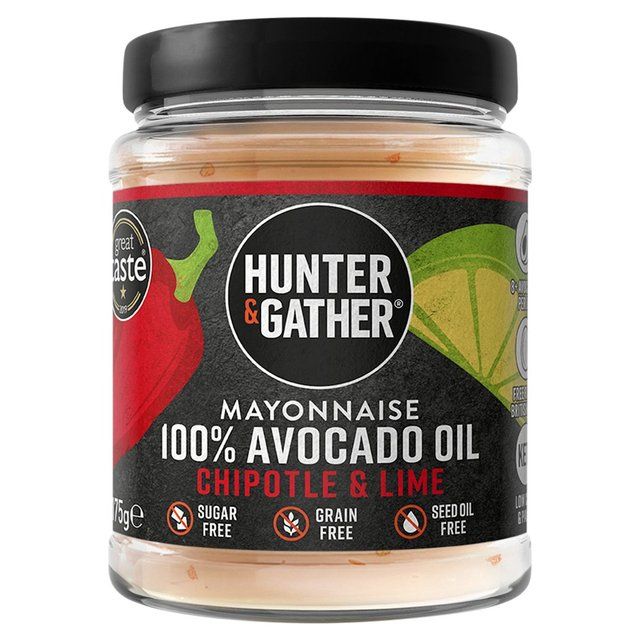 Hunter &amp;amp; Gather Chipotle &amp;amp; Lime Avocado Oil Mayonnaise   175g