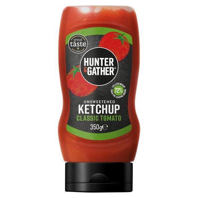 Hunter & Gather Unsweetened Tomato Ketchup   350g