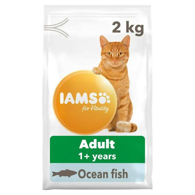 IAMS Vitality Vitality Adult Cat, Ocean Fish 2kg