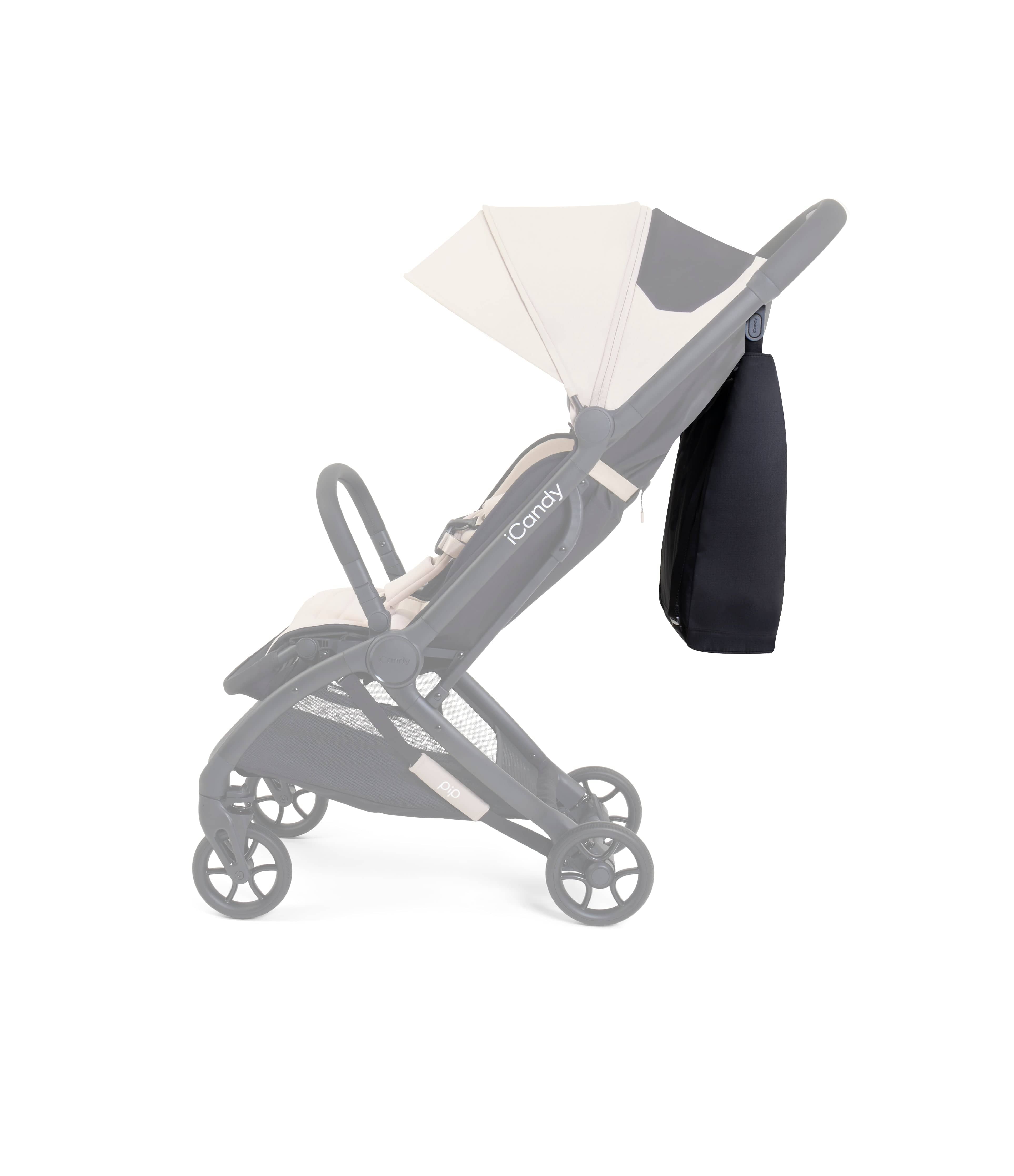 iCandy Everyway Bag black pushchair accessory, imported from the UK