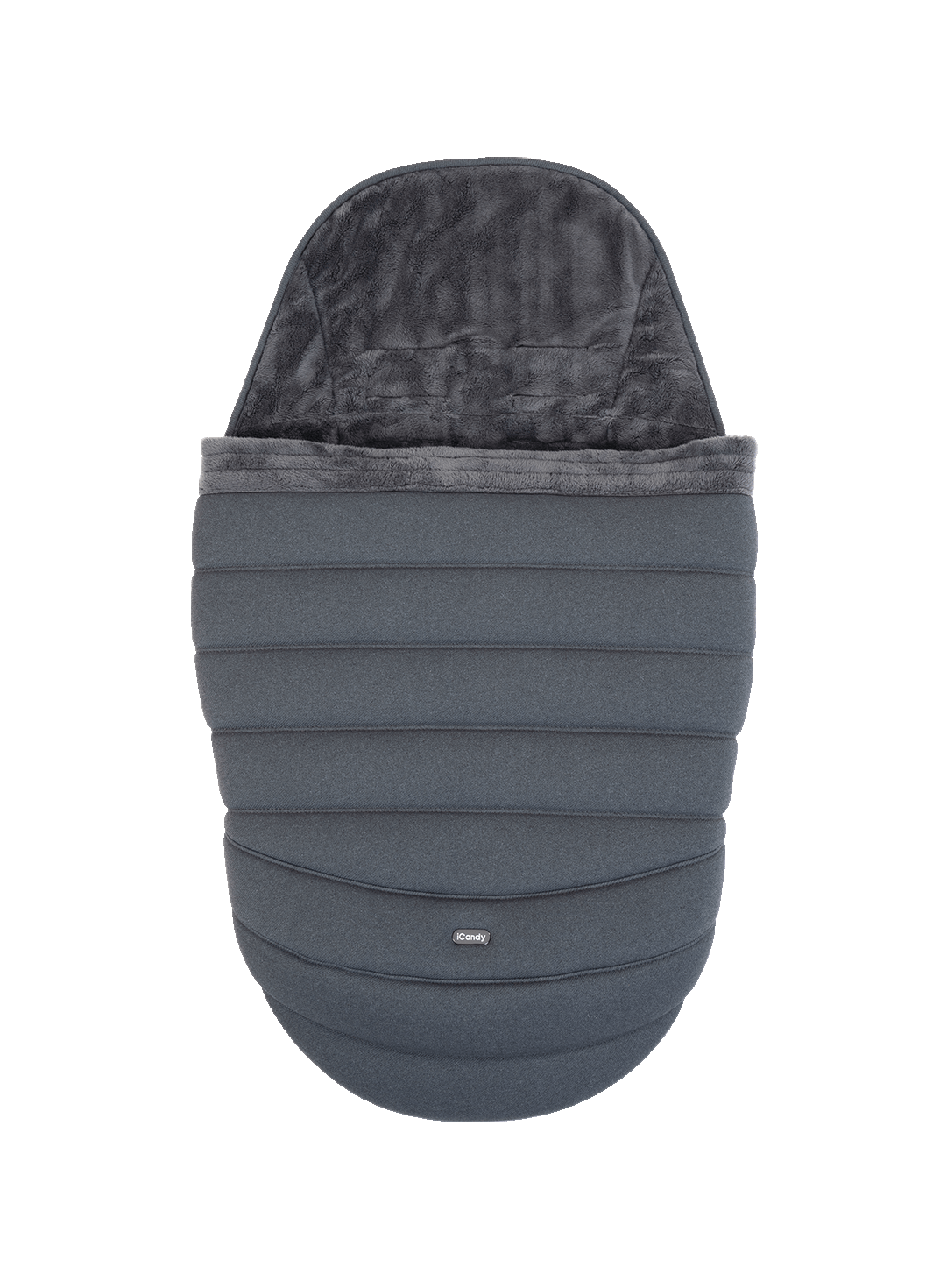iCandy Peach 7 Duo Pod dark grey footmuff, imported from the UK