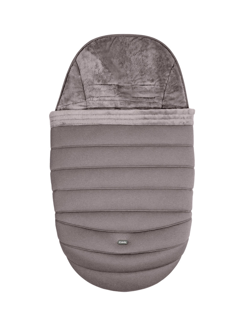 iCandy Peach 7 Duo Pod footmuff in Porcini, imported from the UK