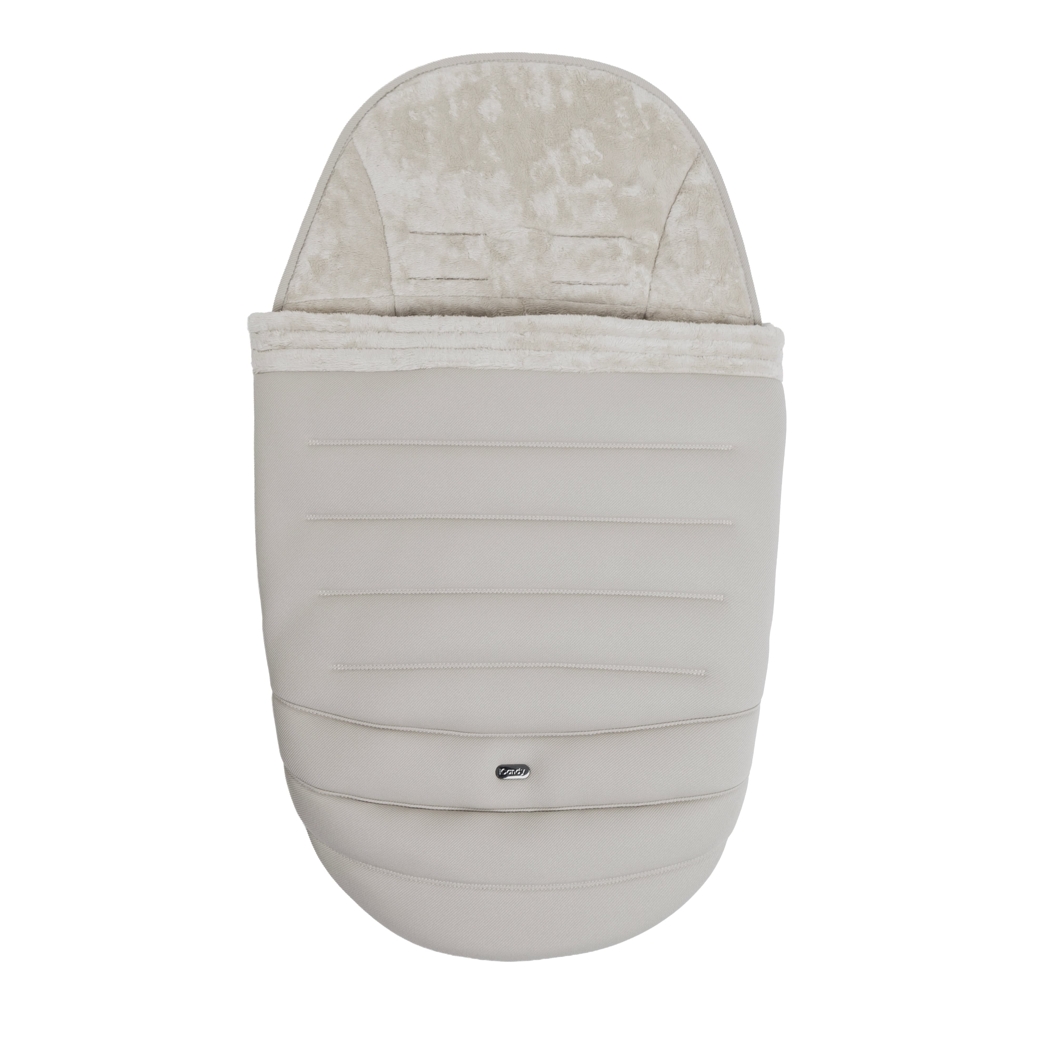 iCandy Peach 8 pram footmuff in Taupe (British brand)
