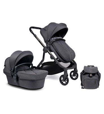 iCandy Orange 3 Pushchair Dark Slate Marl Phantom Single