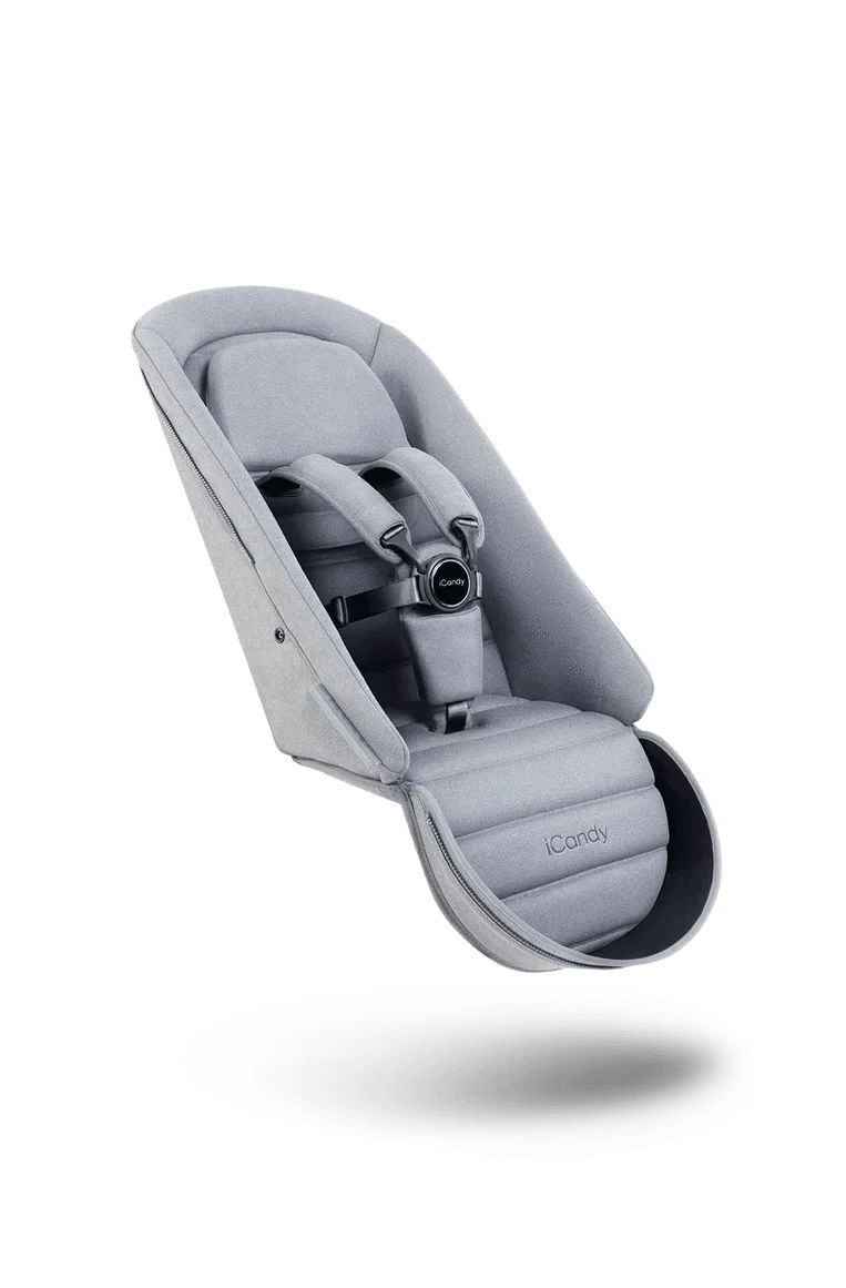iCandy Peach 7 seat fabric in light grey, UK version
