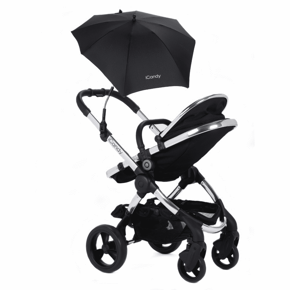 iCandy universal parasol Black Noir, imported from the UK